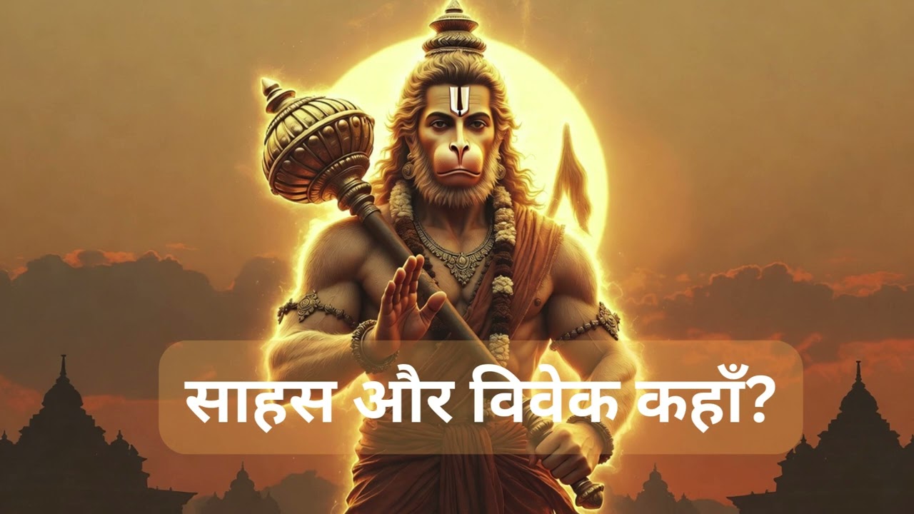 साहस और विवेक कहाँ मिलते हैं  वीर विवेक हनुमान भजन