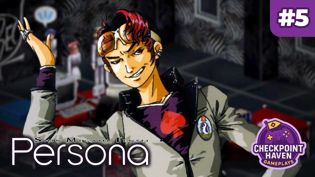Shin Megami Tensei: Persona (PSP) | Parte #5 – Explorando el edificio de SEBEC
