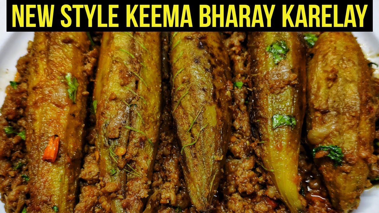 Keema Bharay Karelay | Keema Karela Recipe | Golden Kitchen