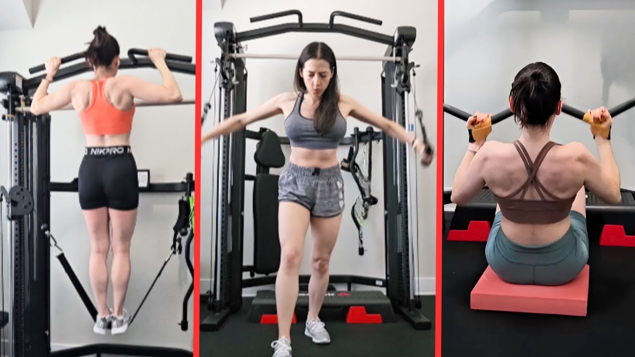 7 Upper Body Exercises You Can Make With The Centr 3 Home Gym Functional Trainer