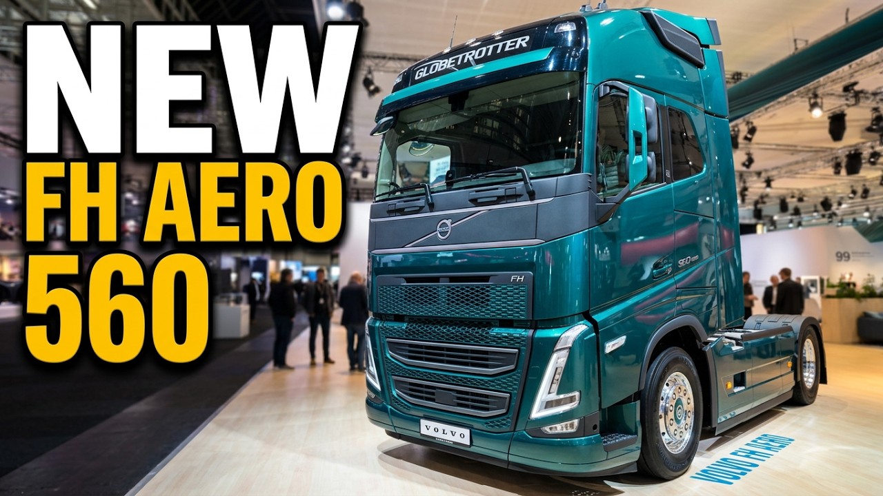 New Volvo FH Aero 560 Heavy Duty Truck First Look