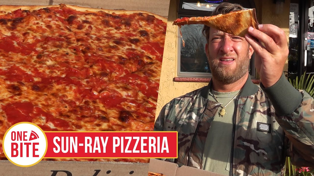 Обзор пиццы Barstool Pizza — пиццерия Sun-Ray (Литл-Фолс, Нью-Джерси)