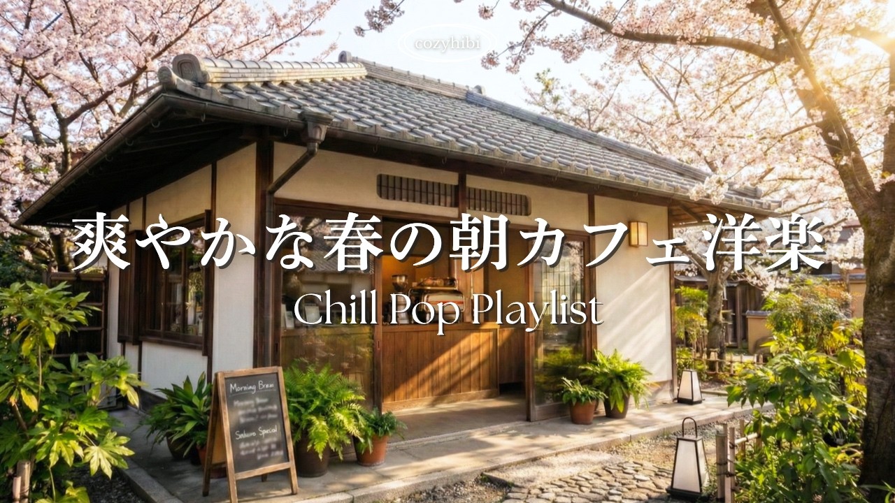 【朝カフェ洋楽】爽やかな春の朝に🌿暖かい陽だまりの中で整える心地よいメロディー｜作業用BGM｜Chill & Relax｜Playlist｜リラックス