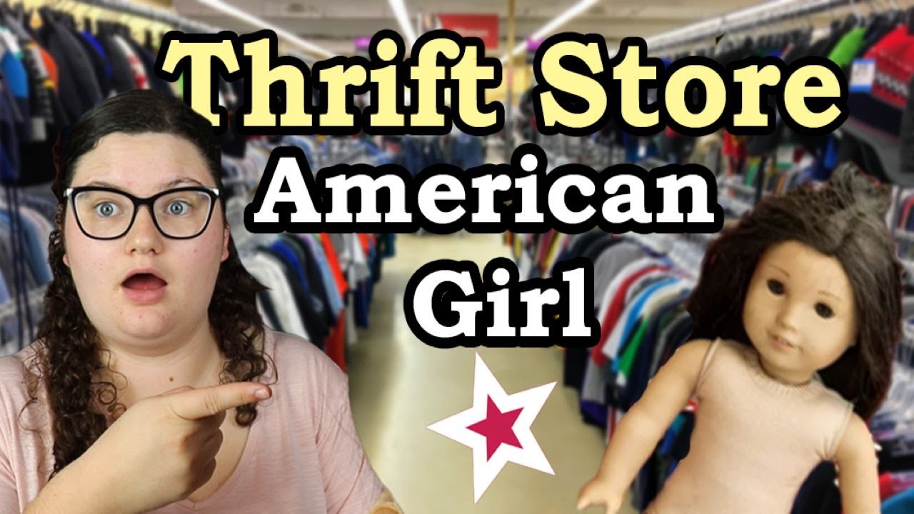 Finding an American Girl at the THRIFT STORE? AWESOME Value  Village/Savers Find! - AG Doll Videos