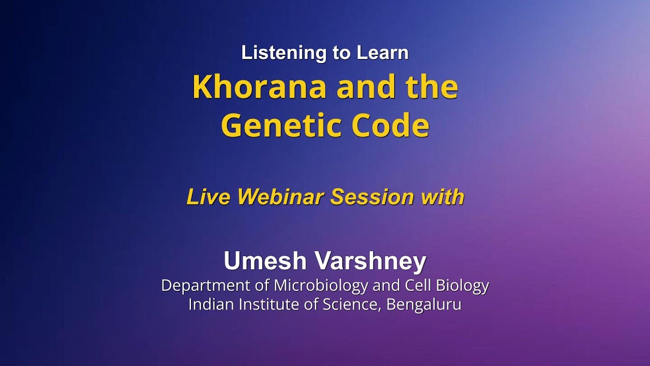 Listening to Learn : Khorana and the Genetic Code