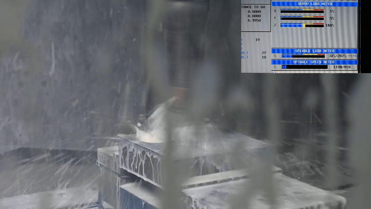 Doosan DNM 5700 Cutting Demo Can your Haas Cut Like This?