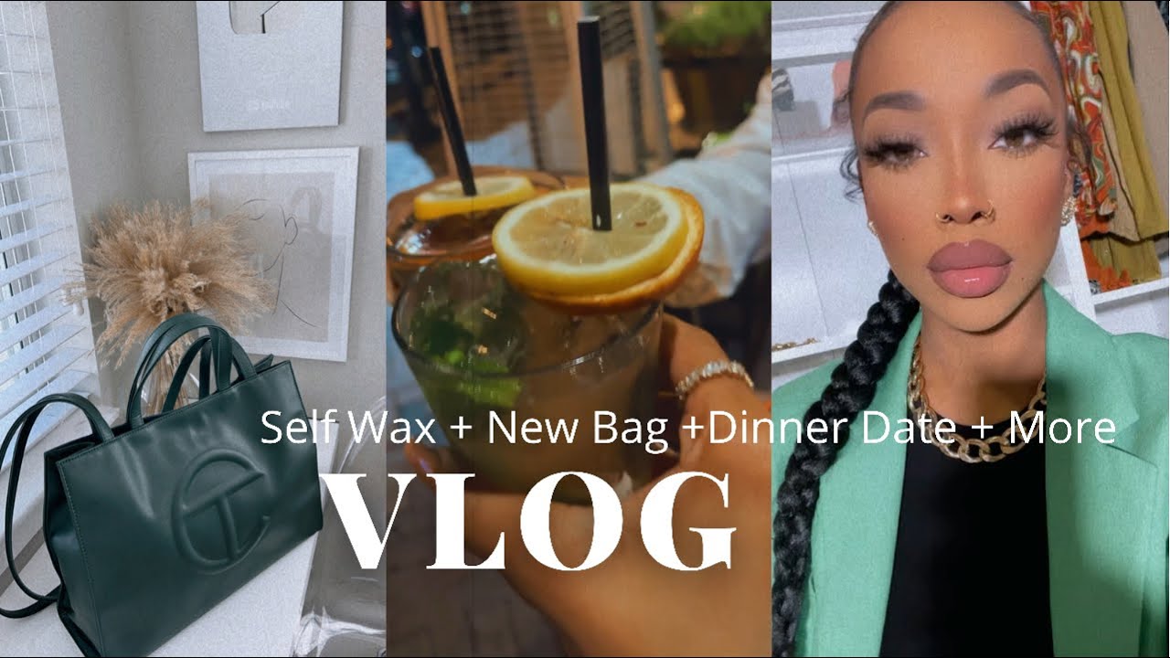 VLOG:Self Wax +New Bag + Dinner Date + Cooking + More