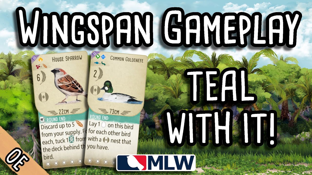 Tasty Teal Twosome! | Wingspan Gameplay