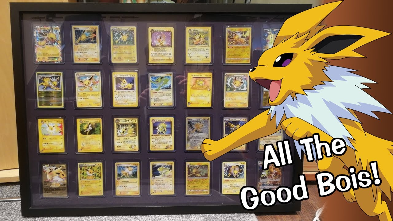 Jolteon TCG Framed collection