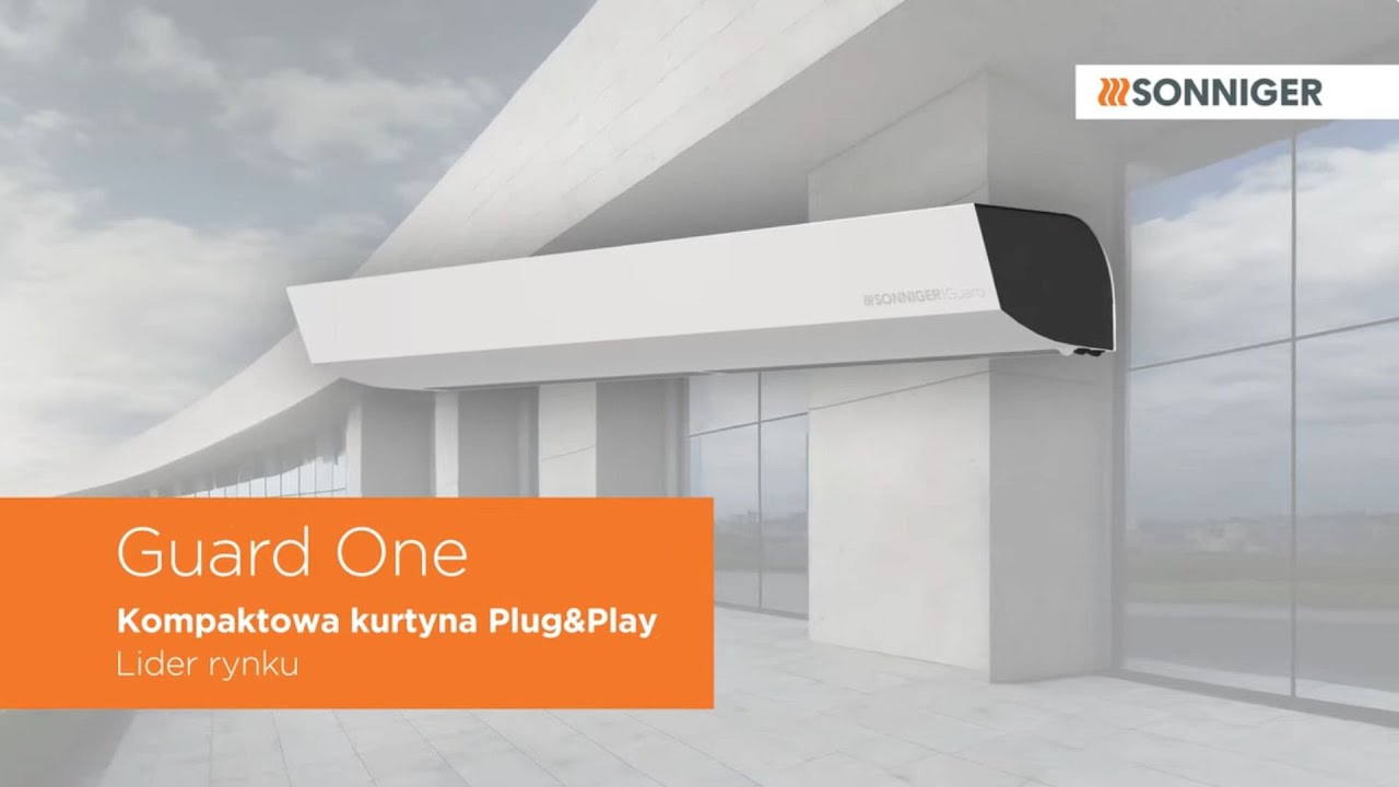 Kurtyna powietrzna Plug&Play GUARD ONE – zalety funkcje zastosowanie