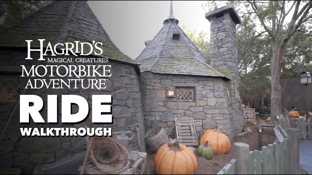 Hagrid's Magical Creatures Motorbike Adventure: Full Queue Walkthrough