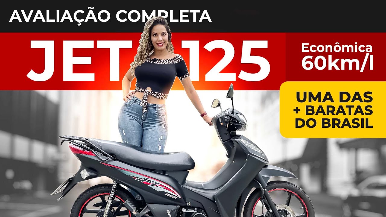 MOTO ECONÔMICA - TESTE JET 125 60KM/L - REVIEW SHINERAY JET 125 2X COM PRÓS E CONTRAS E SEGURO