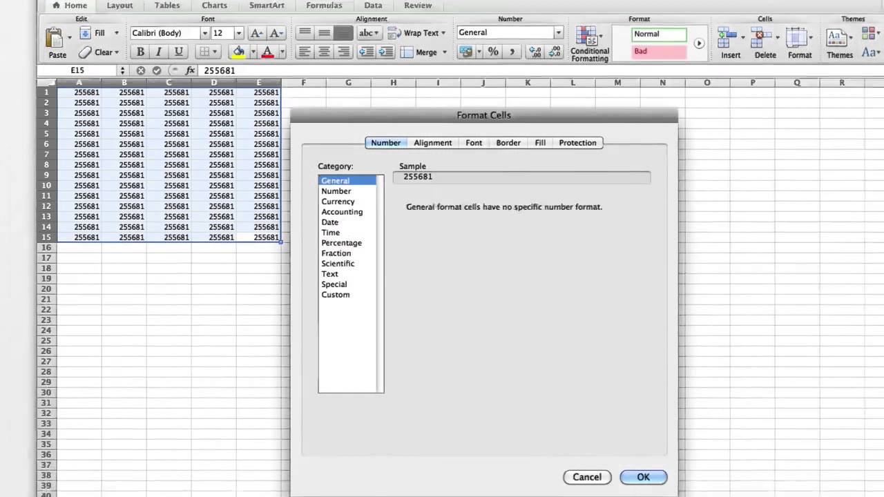Как отформатировать число Excel в тысячах