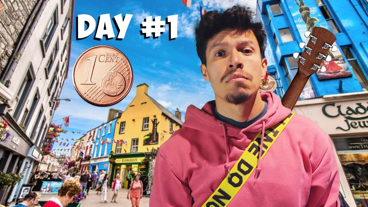 I tried BUSKING full-time - How much can you make busking?