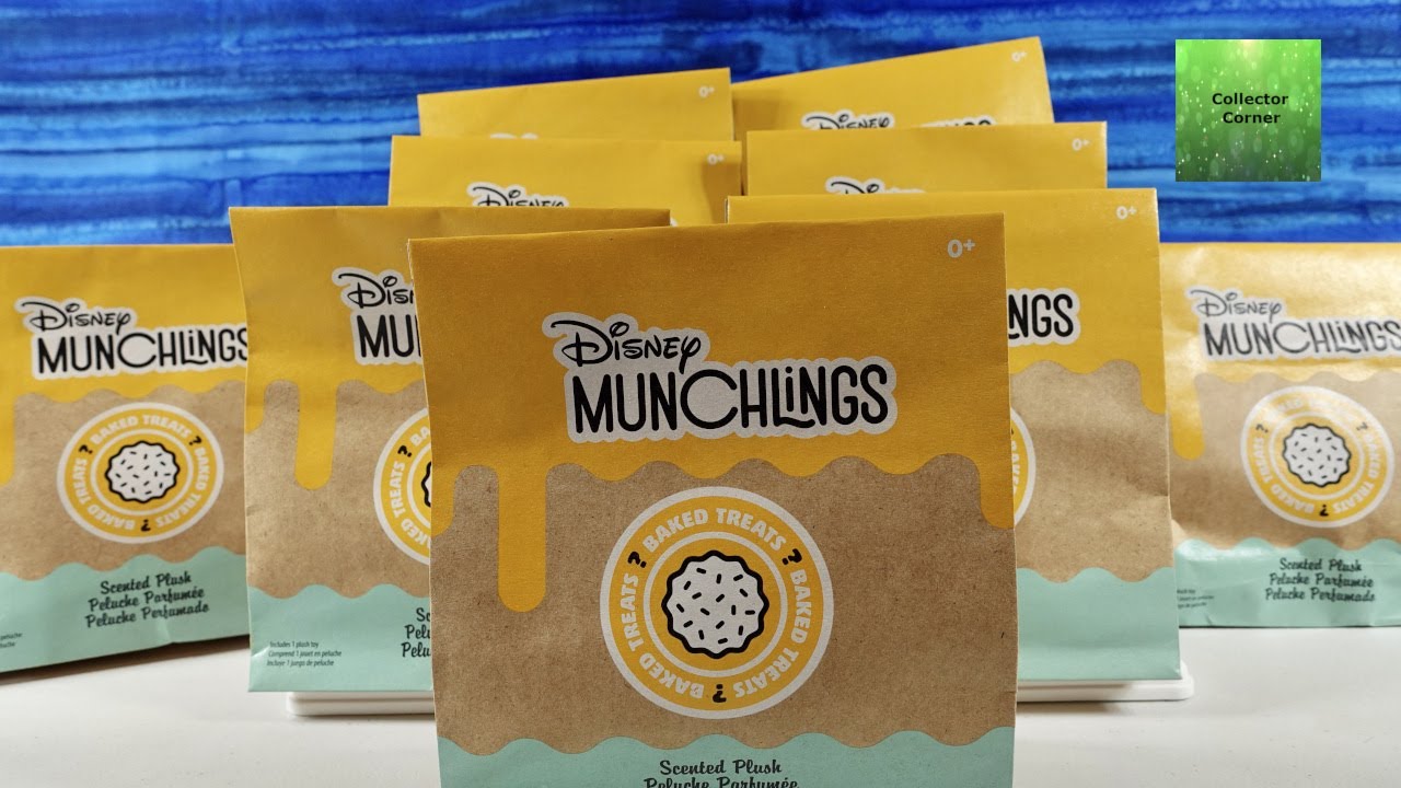 Открытие эксклюзивной плюшевой упаковки с выпечкой от Disney Munchlings Target | CollectorCorner