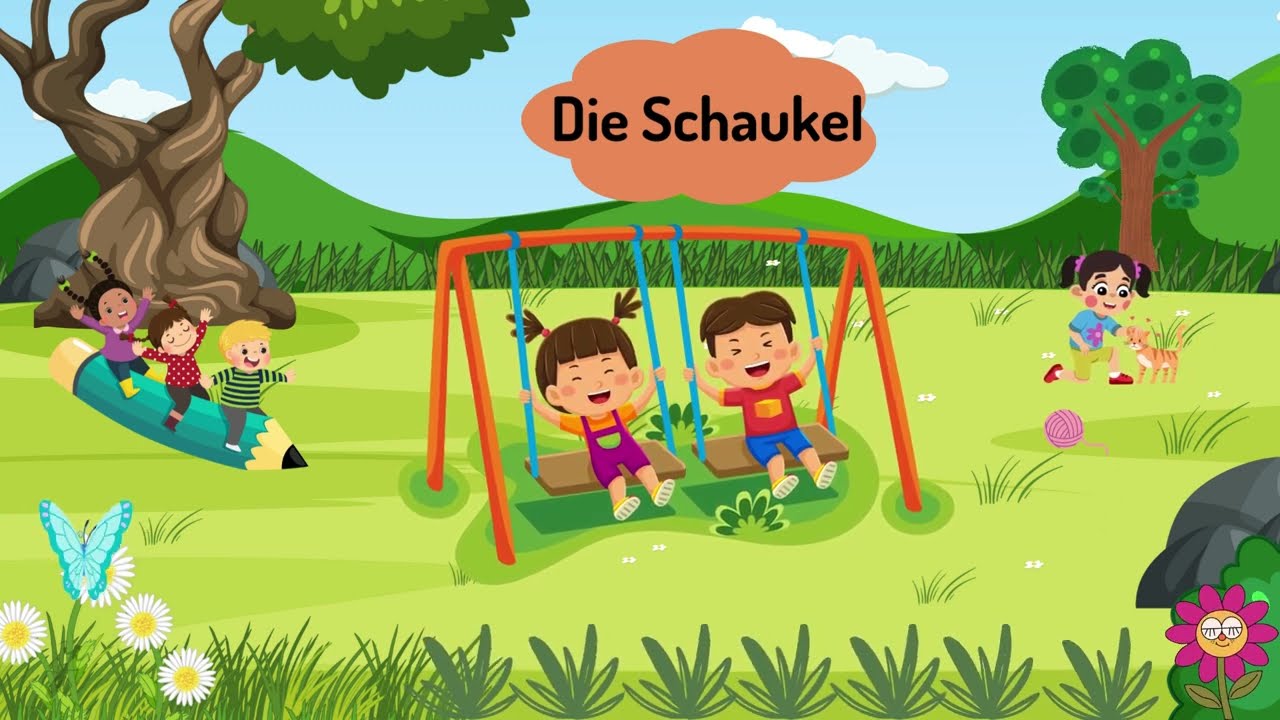 Spielen und Lernen auf dem Spielplatz | Entdecke den Spielplatz | Video f&uuml;r Kleinkinder