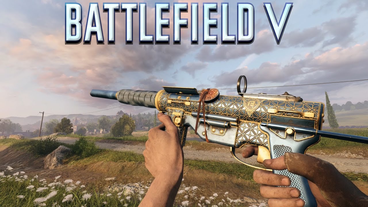 Battlefield 5: M3 Grease Gun Conquest Gameplay (No Commentary)