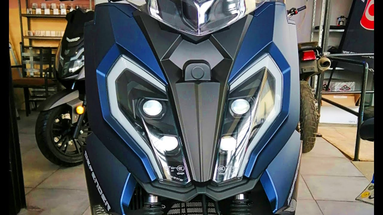 2023 Thrust New Generation Small Displacement Adventure Scooter Has Launched – Defender 125