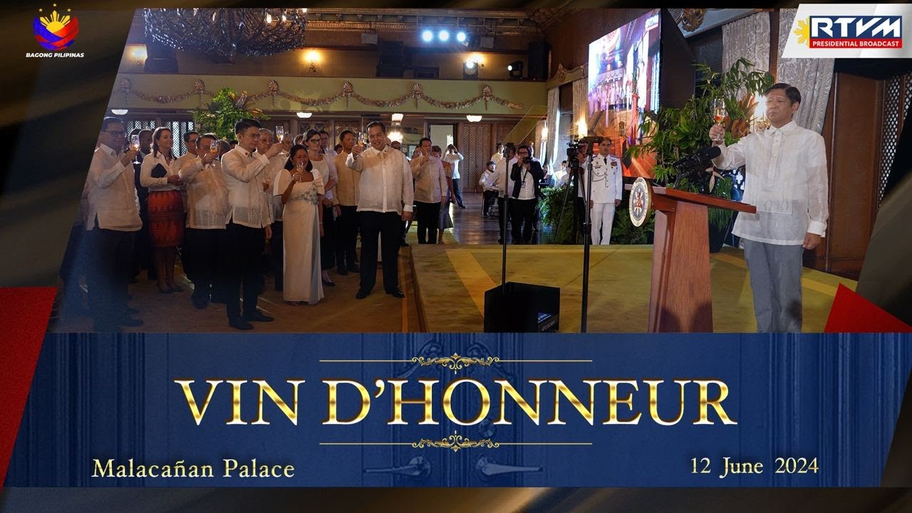 Vin d’Honneur for the 126th Anniversary of Philippine Independence Day