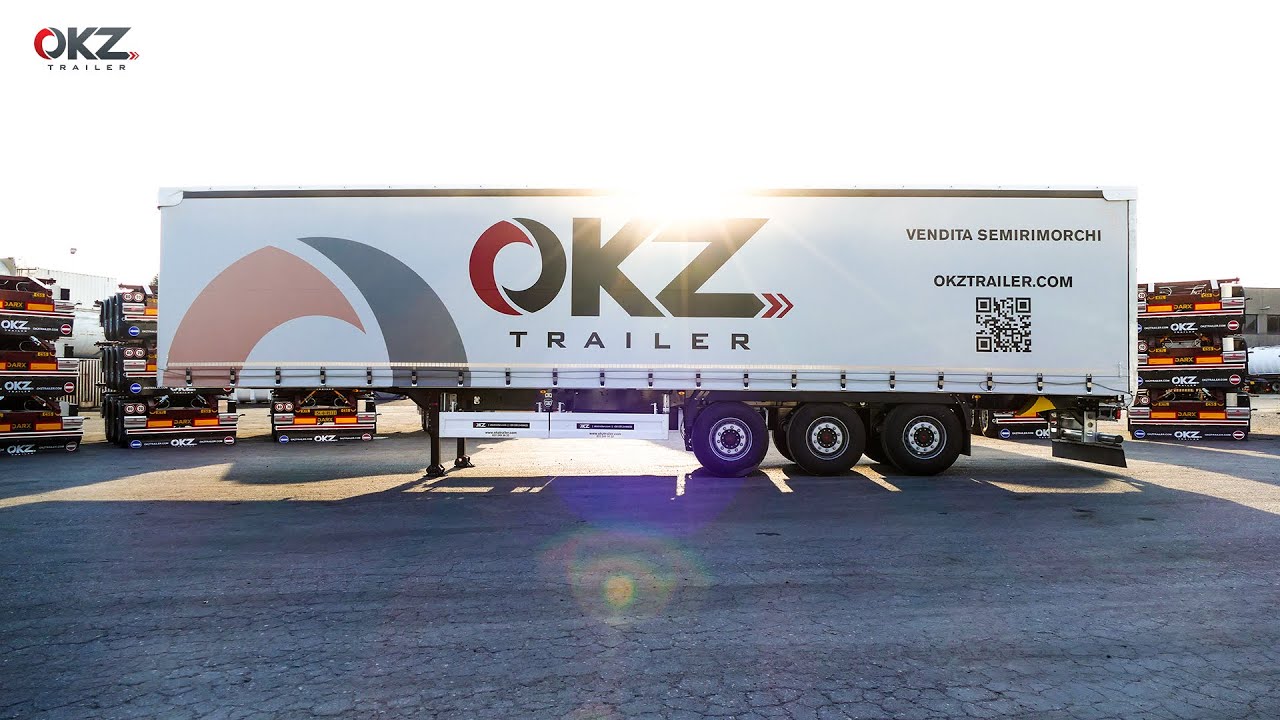 OKZ TRAILER - semirimorchio centinato alla francese REIS