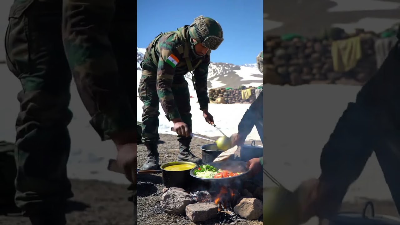 Border Brotherhood: Indian Army Cooking Together 