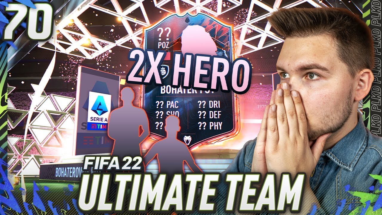 ZROBIŁEM DWIE PACZKI FUT HERO! - FIFA 22 Ultimate Team [#70]