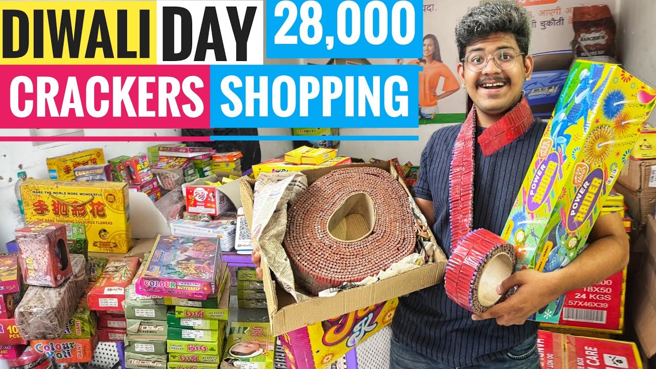 Diwali Crackers shopping 🛍  Rates Full Rush 2024 Different unique Crackers 👌