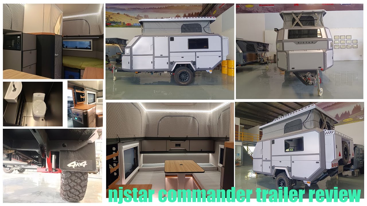 Njstar Rv Commander Review | The Extreme Off Road Camper Trailer With Bathroom For Sale