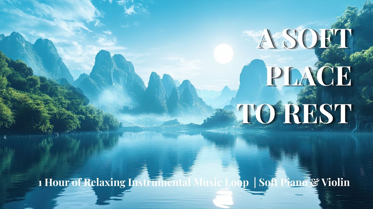 A Soft Place to Rest | 1 Hour Loop Calm & Relaxing Piano Music for Sleep, Study & Deep Rest