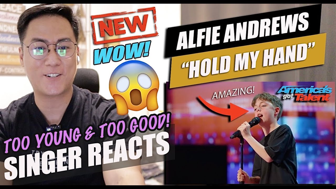 12-year-old Alfie Andrews receives a STANDING OVATION for 
