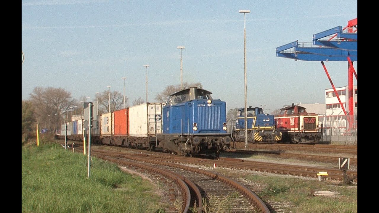 V100 West im Hamburger Hafen Teil 2 Baureihe 212