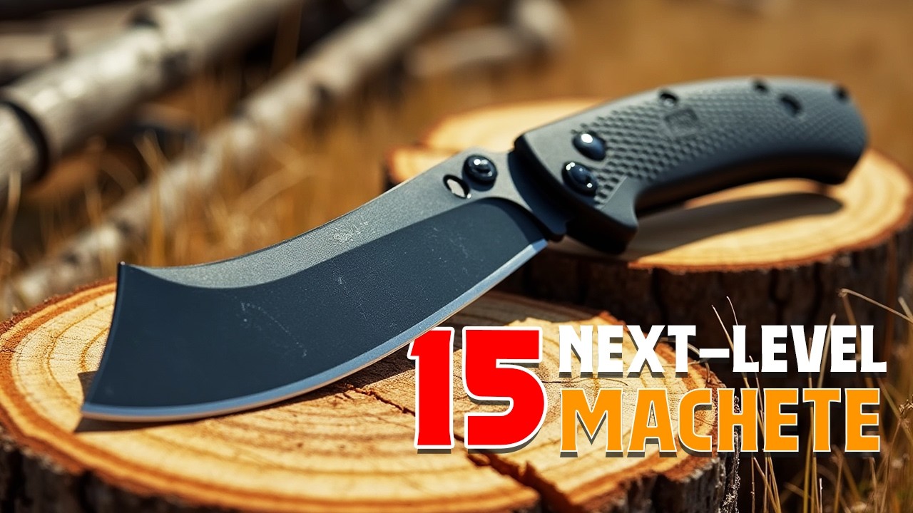15 NEXT-LEVEL MACHETE for Survival & Self Defense
