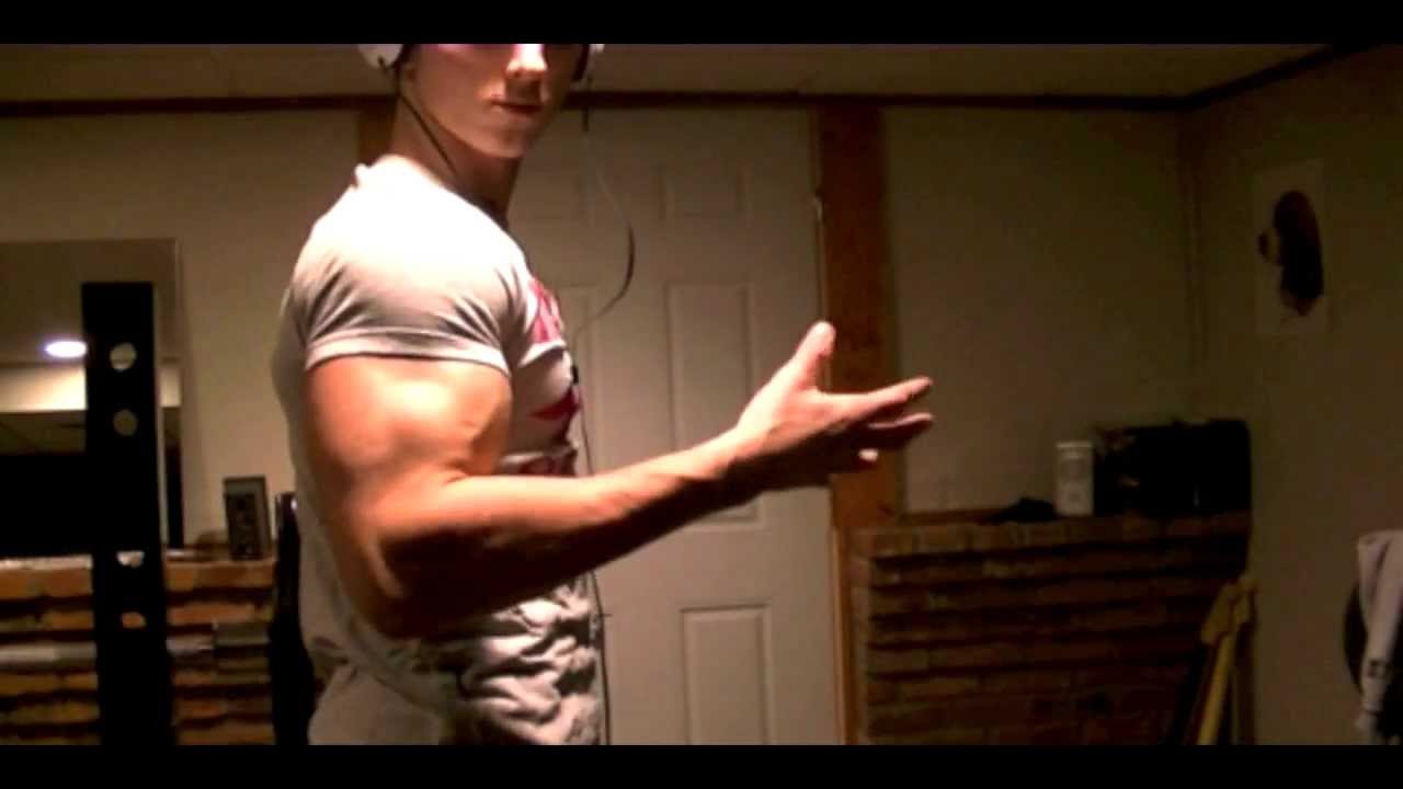 Teen Bicep Pumping