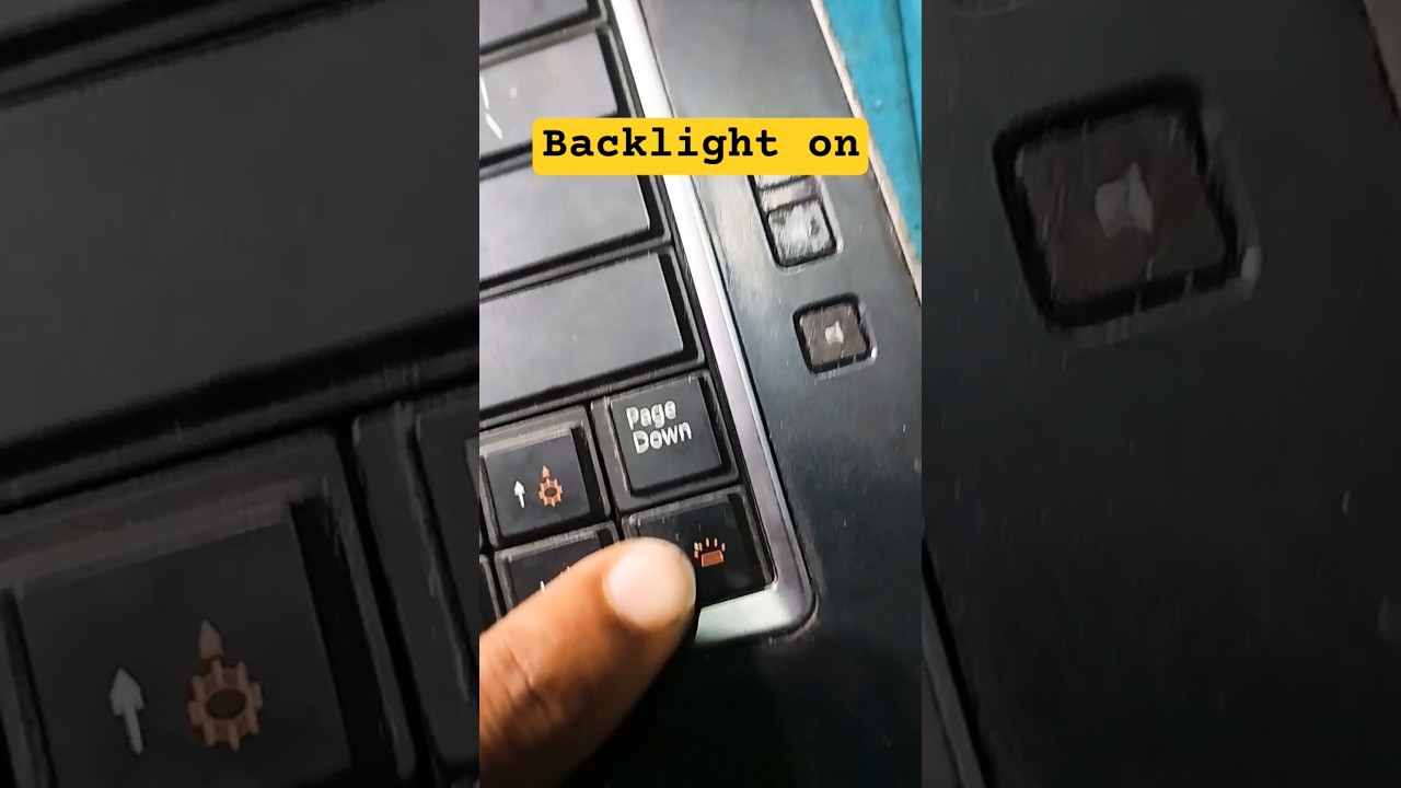 Dell Latitude E6430 Series Laptop Keyboard Backlight Not Working Problem#macnitesh#keyboardtricks