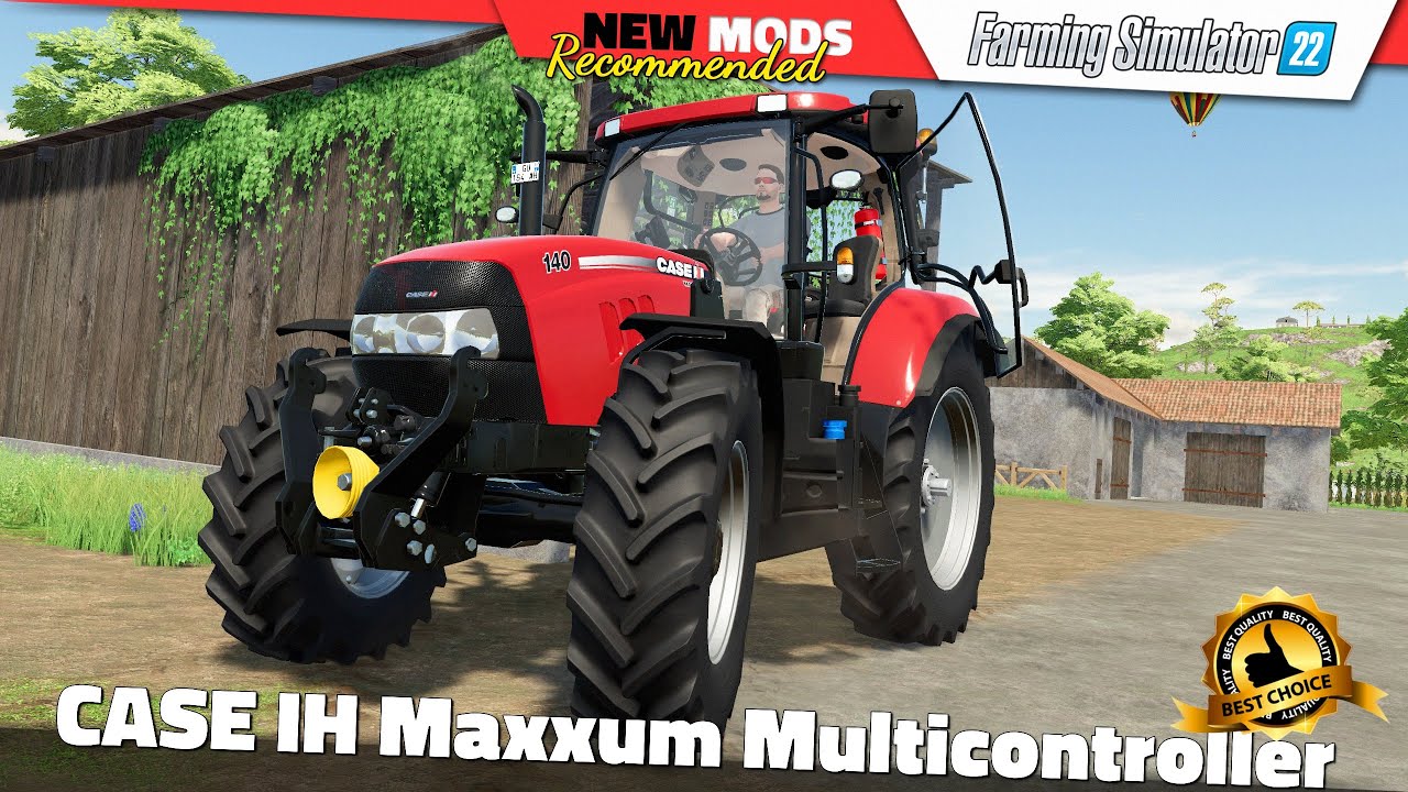 FS22 | CASE IH Maxxum Multicontroller - Farming Simulator 22 New Mods Review 2K60