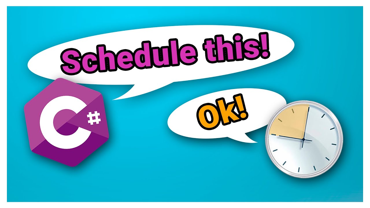 Create Scheduled Tasks With C#