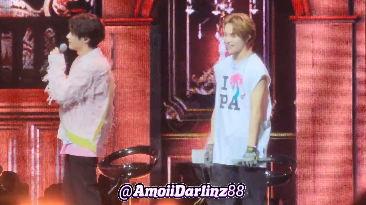 230602 WayV Fanmeeting Tour in Singapore | PHANTOM | Game Sment- Loser do pepero game