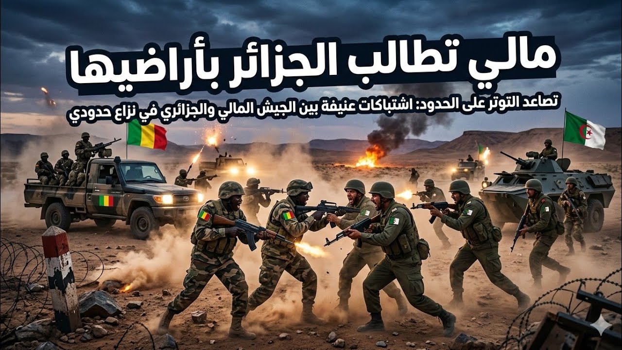واخيرا مالي تطالب الجزائر بإسترجاع اراضيها و تبدأ الحرب عليها