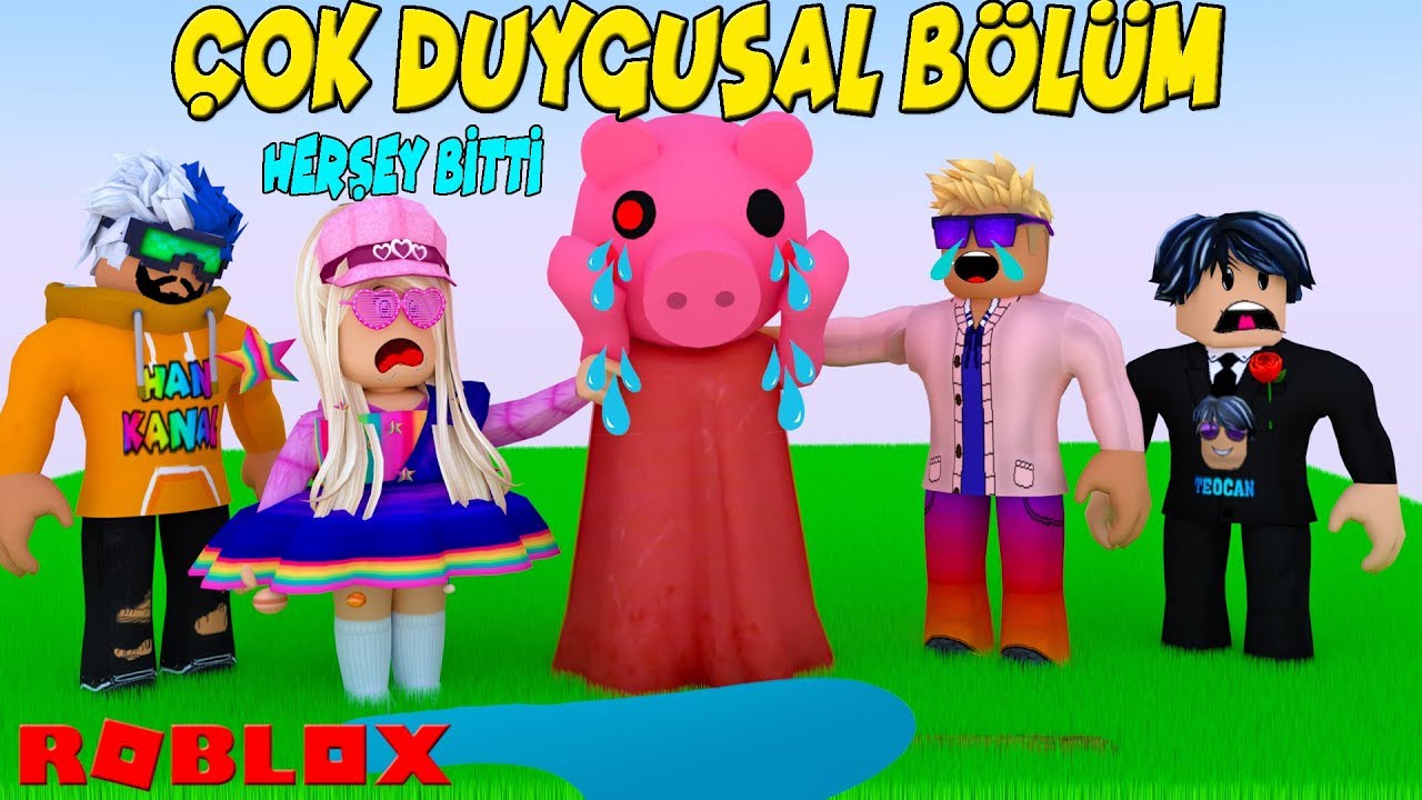 🐷 ÇOK DUYGUSAL BÖLÜM ! HER ŞEY BİTTİ Mİ ? AĞLADIK 😭| ROBLOX PİGGY 😱🐷 [ HAN KANAL, GİTARİSTV ,TEO]