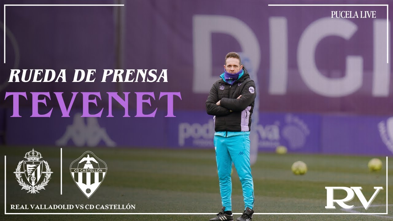 🔴 DIRECTO | RUEDA DE PRENSA DE LUIS GARCÍA TEVENET PREVIA AL  #RealValladolid VS #CDCastellon