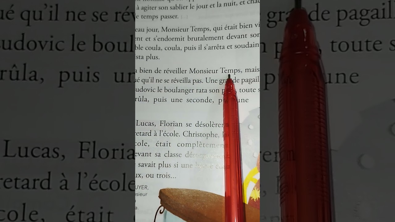 Alouette ce1 lecture le sablier de Monsieur Temps