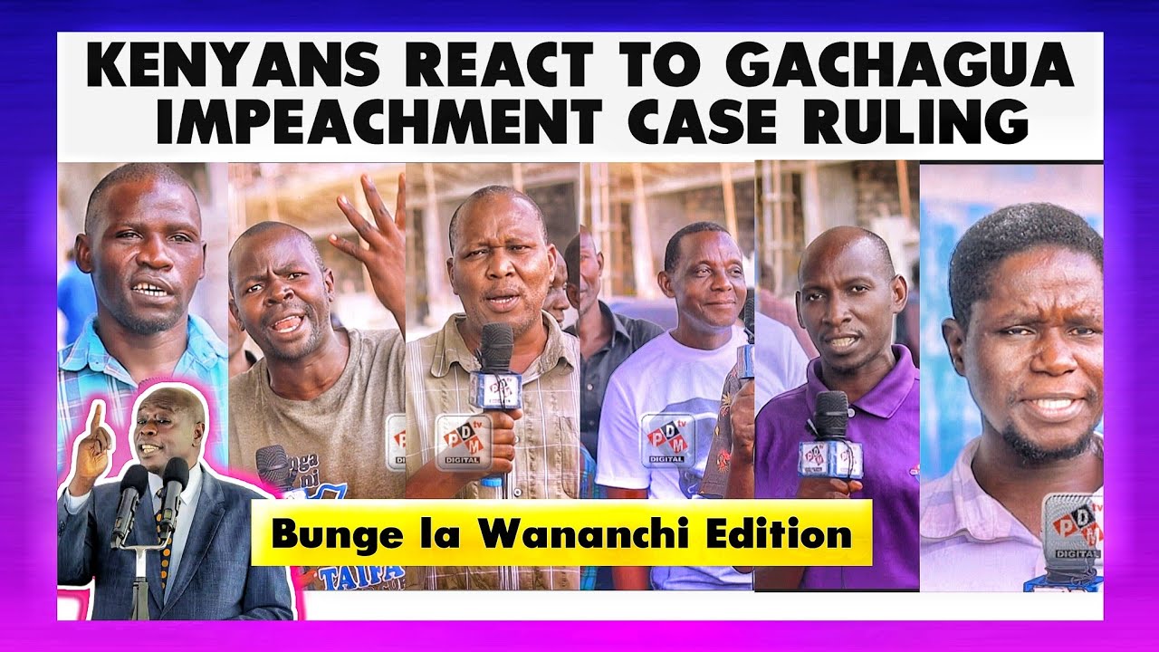 KENYANS REACT TO GACHAGUA IMPEACHMENT CASE HEARING || PDM DIGITAL TV