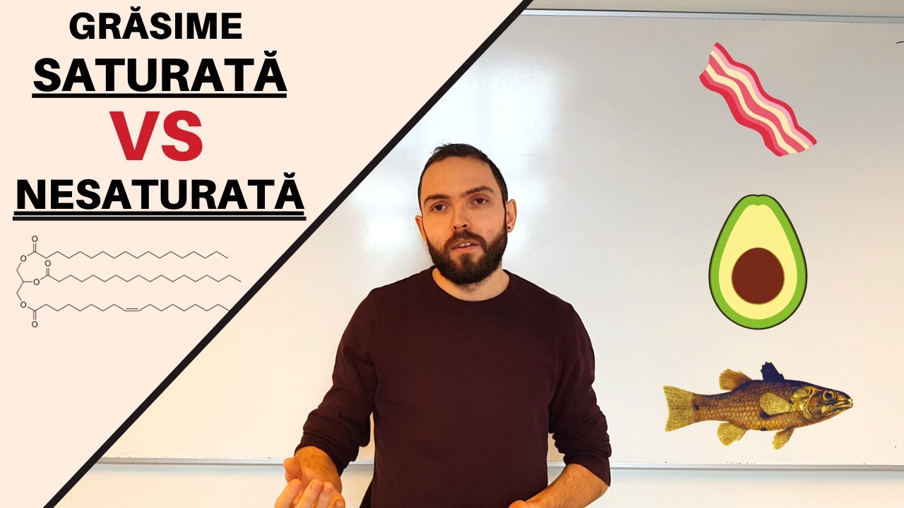 Grăsimi Saturate vs Nesaturate
