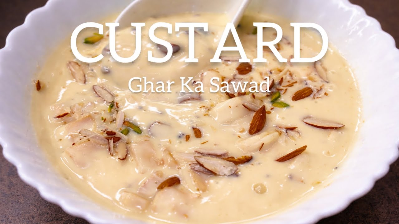  Homemade Custard 🍮| Ghar Ka Swaad