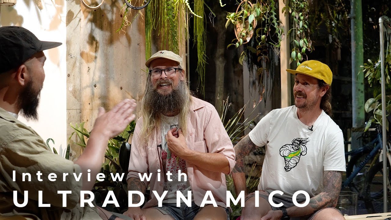 Thanks for coming Ronnie ＆ Patrick! ULTRADYNAMICOの2人とライドしてお喋り。