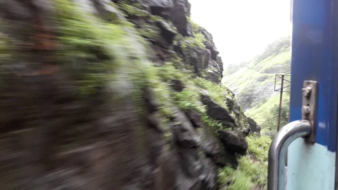 View of Khandala Ghat from Train