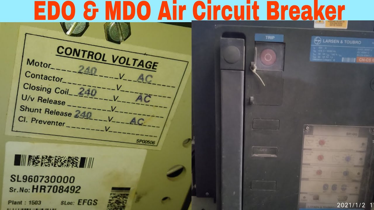 EDO & MDO Air Circuit Breaker