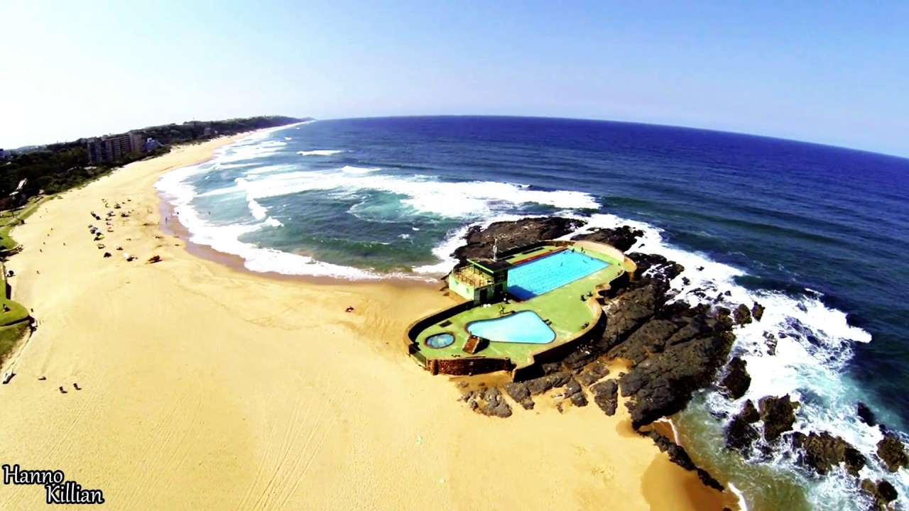 Amanzimtoti Main Beach. With 3DR Solo ...