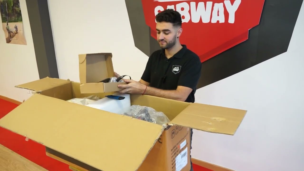 Montaje y puesta a punto de la MINI MOTO CROSS INFANTIL 50R 500W.