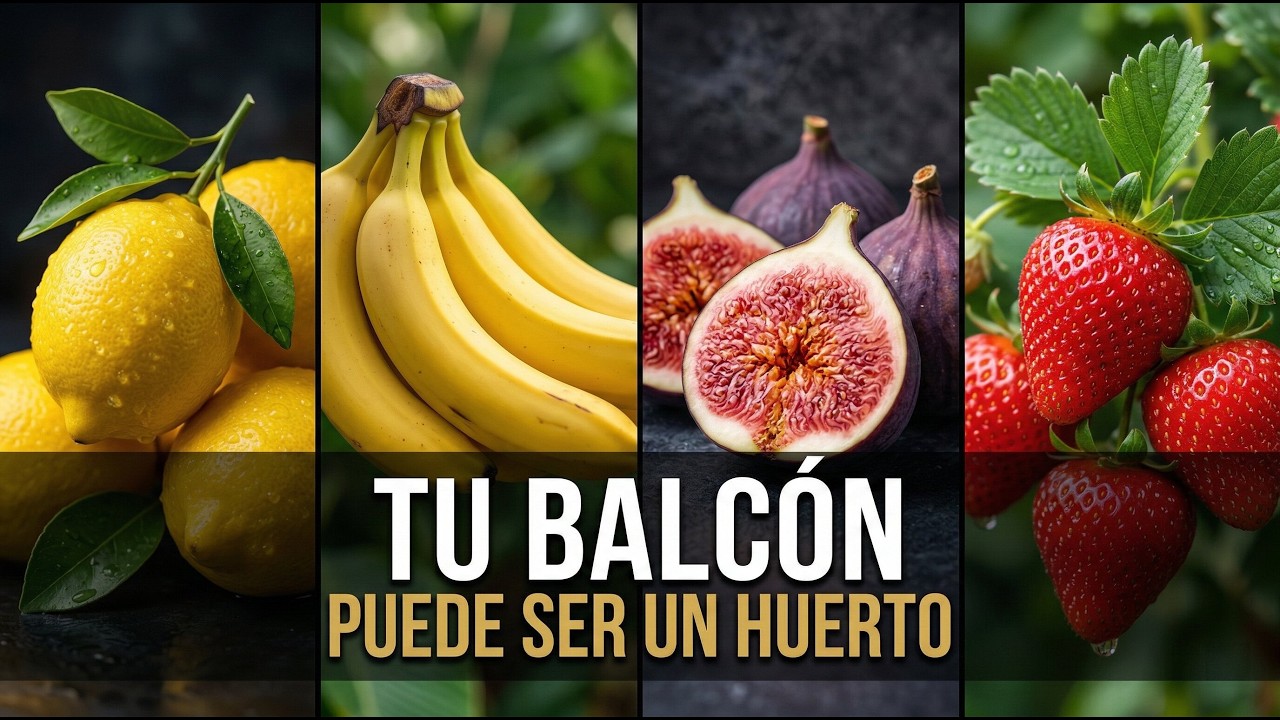 10 Frutales que Producen Rápido y Ocupan Poco